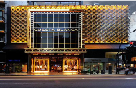 双江门头设计与商业空间的纽带。