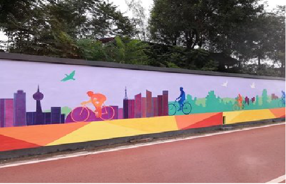 双江墙体彩绘-围墙