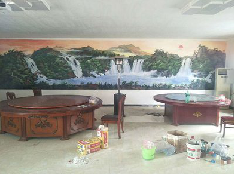 双江墙绘-写实风景