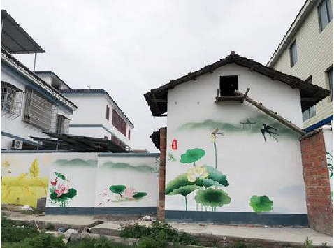 双江室外墙绘-从选材到保养。