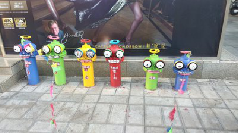 双江商业区彩绘