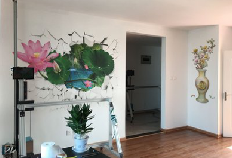 双江墙体彩绘相比墙纸的优势。